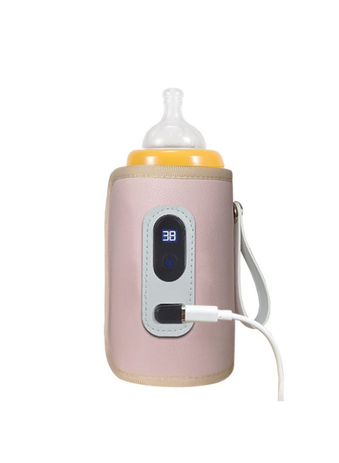 Universal Baby Bottle Warmer & Insulator | USB-Powered Portable Travel Heating Sleeve for Infant Feeding - Image 3